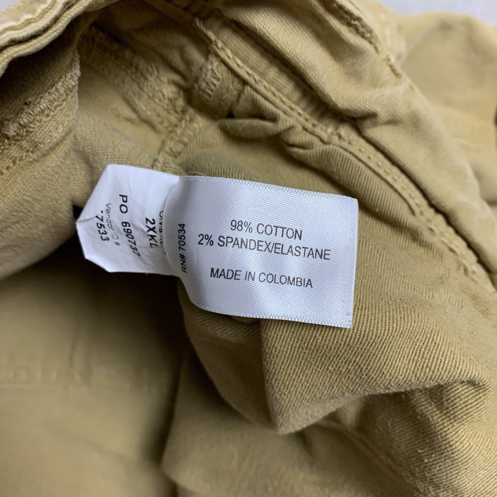 Orvis Cargo Pants Mens 40x30* Beige Cotton Blend Outdoor Hiking Fly Fishing - Picture 7 of 8